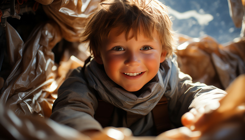 Général - Comment se maintenir dans l'espace avec un parachute ?
