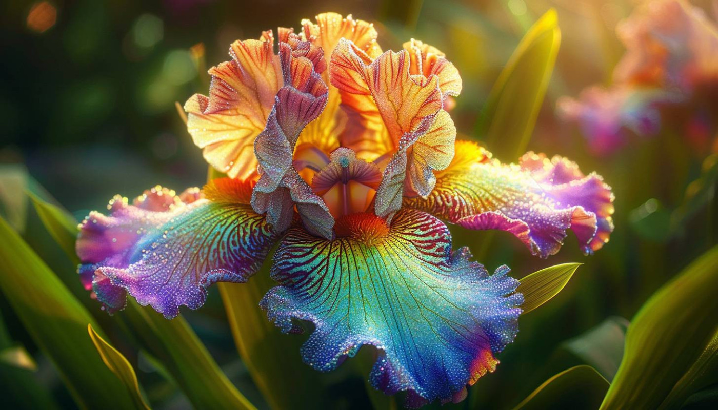 Exploration de l'art unique de la photographie d'iris en Amérique du Nord